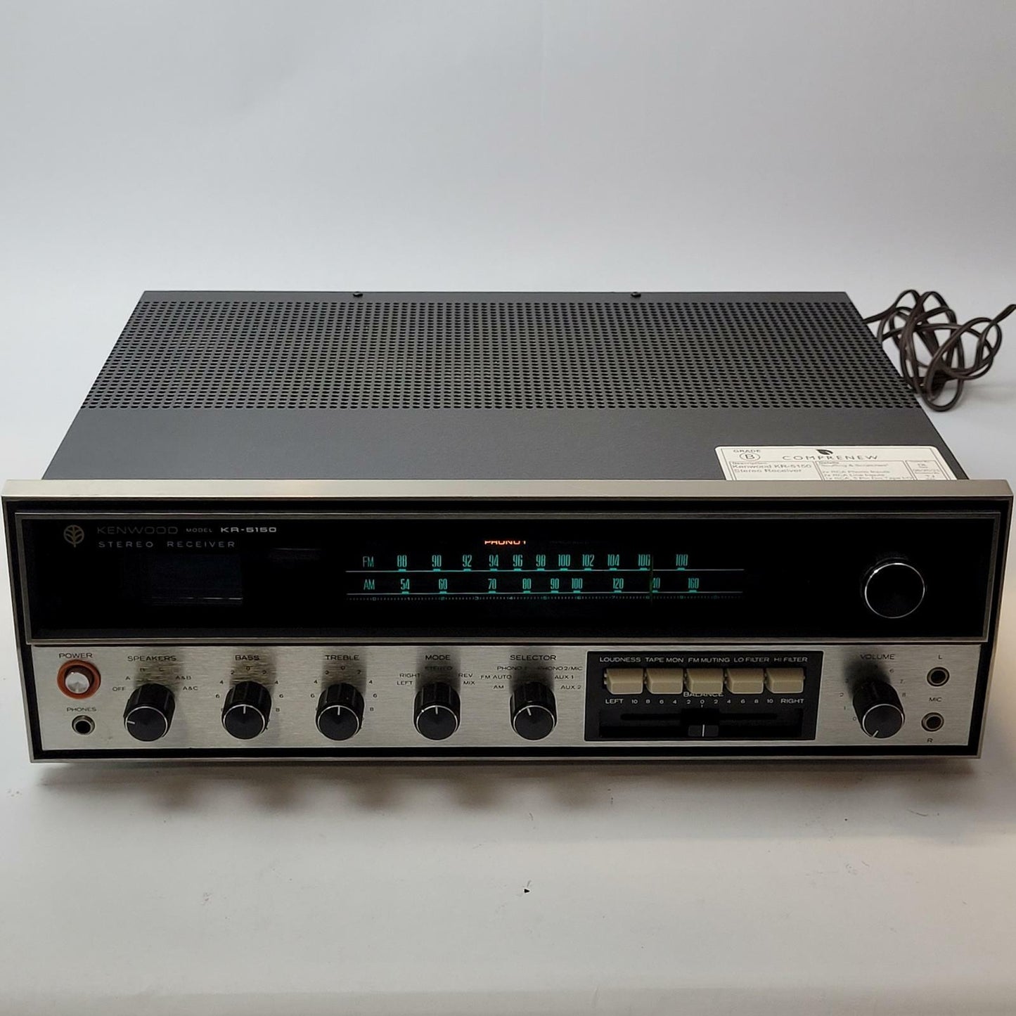KENWOOD KR-5150 Stereo Receiver | Grade B