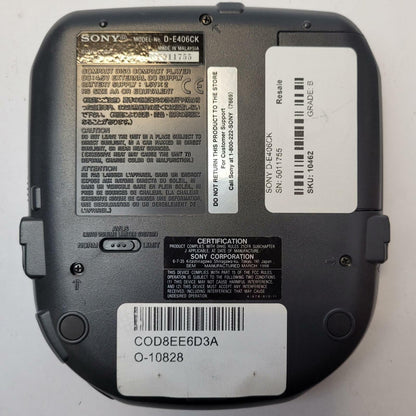 SONY D-E406CK Discman ESP2 | Grade B