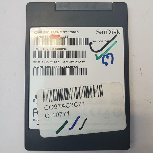SANDISK SD7SB6S-128G-1122 128GB 2.5" SATA Internal SSD | Grade A