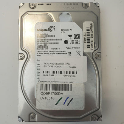 SEAGATE ST32000641AS 2TB 3.5" SATA Internal HDD | Grade A