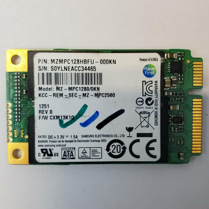 SAMSUNG MZ-MPC1280/OKN 128GB mSATA Internal SSD | Grade A