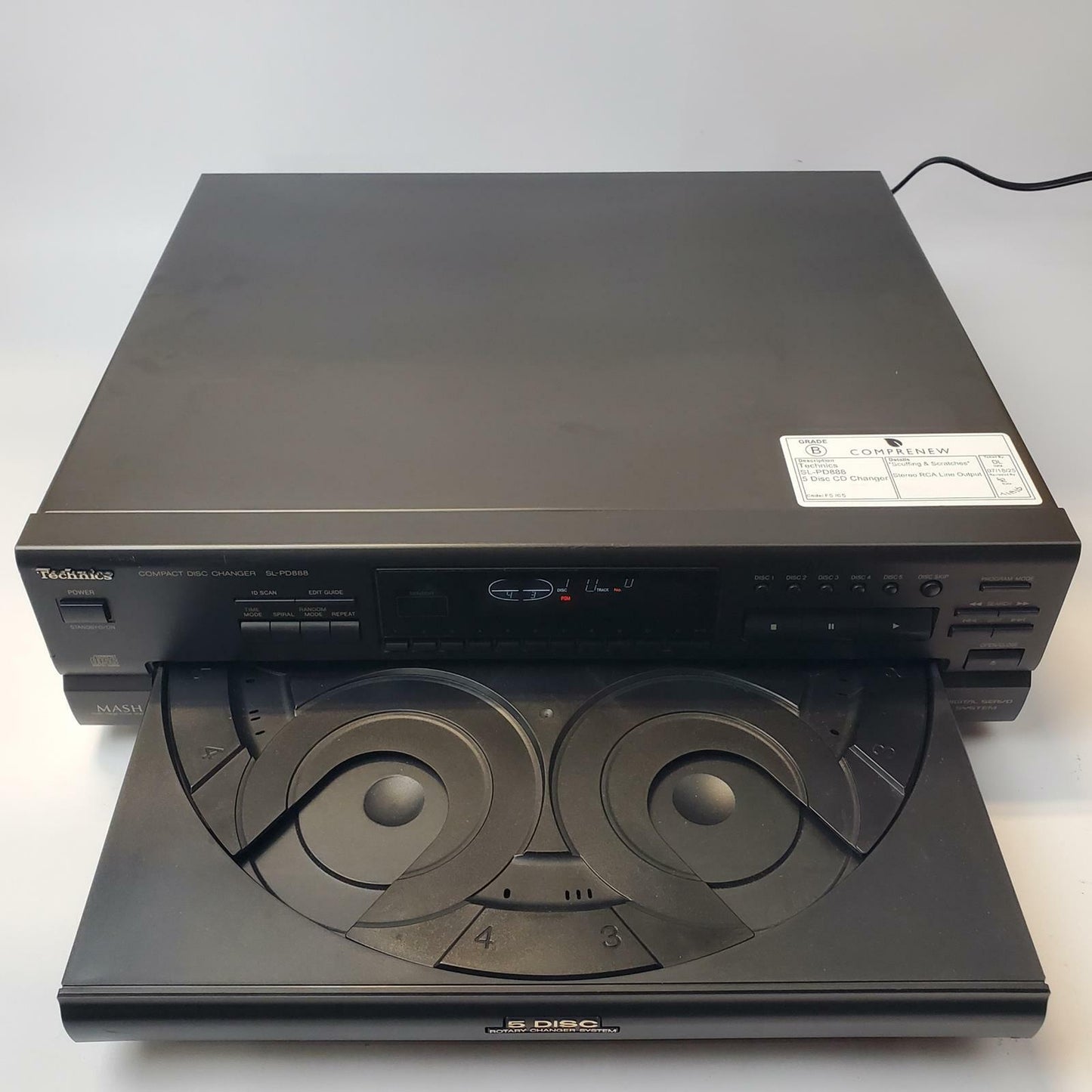 TECHNICS SL-PD888 5-Disc CD Changer | Grade B