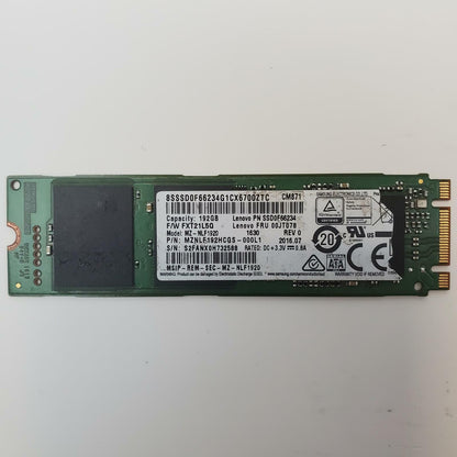 Samsung MZ-NLF1920 192GB 2280 Gen3 M.2 Internal SSD | Grade A | 7408
