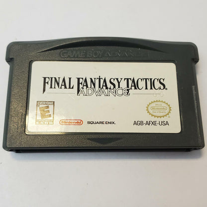 Nintendo GameBoy Advance Game: Final Fantasy Tactics | Grade A