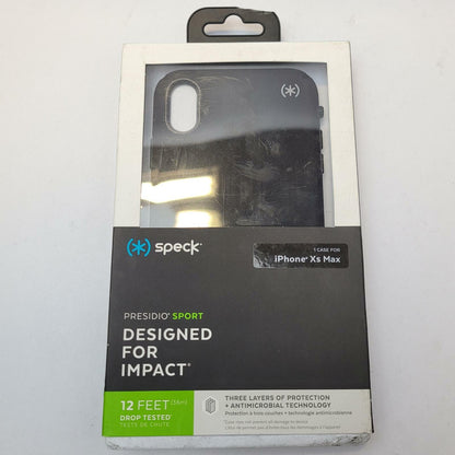 SPECK PRESIDIO SPORT iPhone XS Max Phone Case | Grade A
