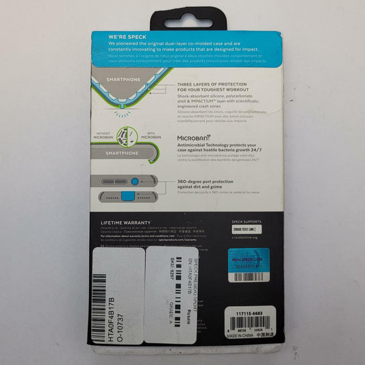 SPECK PRESIDIO SPORT iPhone XS Max Phone Case | Grade A