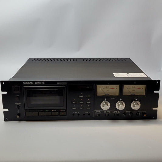 TASCAM 122MKIII 3-Head Stereo Cassette Deck | Grade F