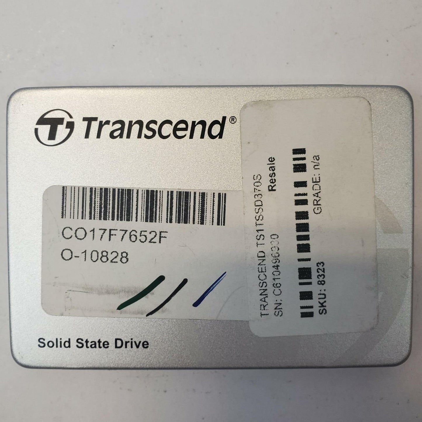 TRANSCEND TS1TSSD370S 128GB 2.5" SATA Internal SSD | Grade A