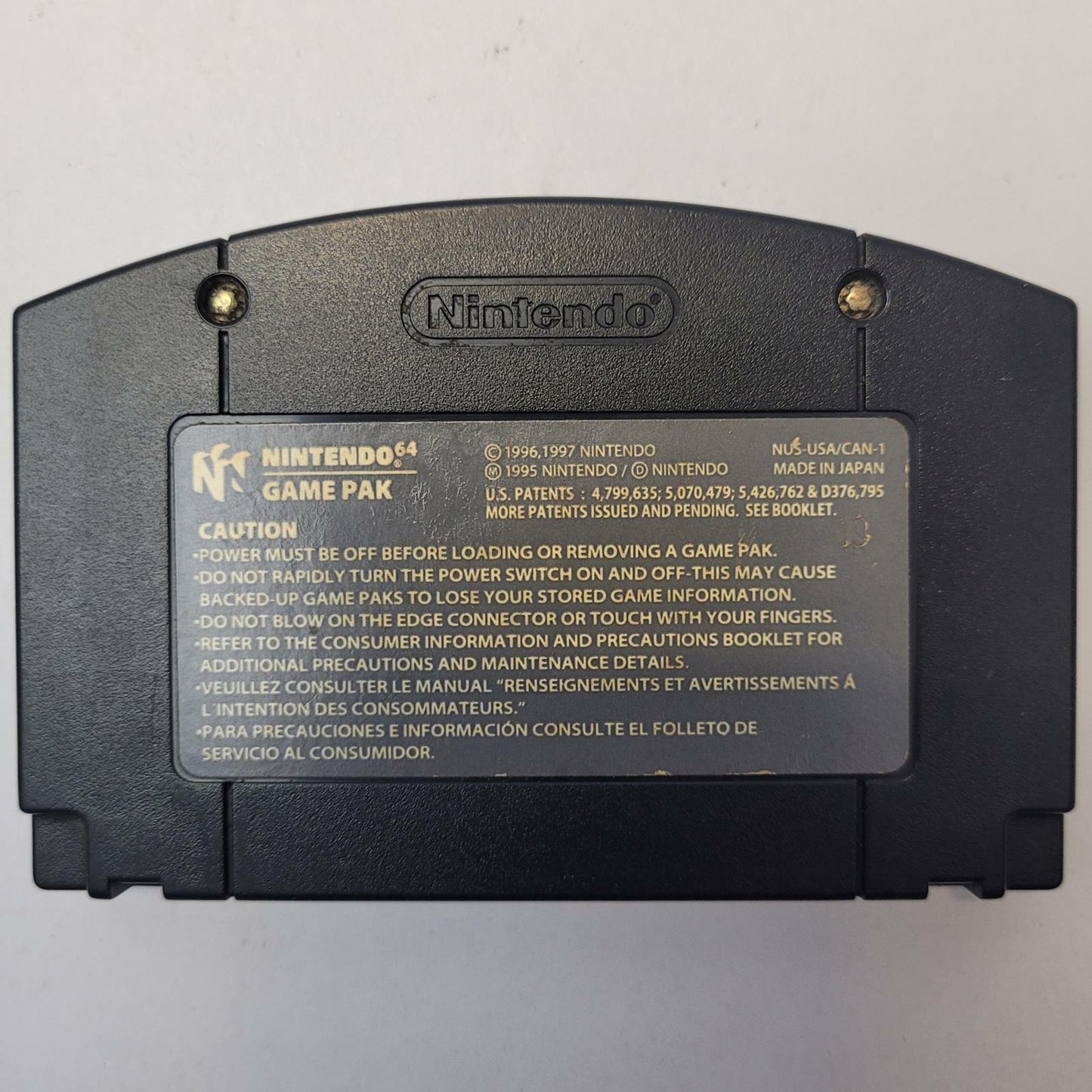 Nintendo 64 Game: WWF No Mercy | Grade C