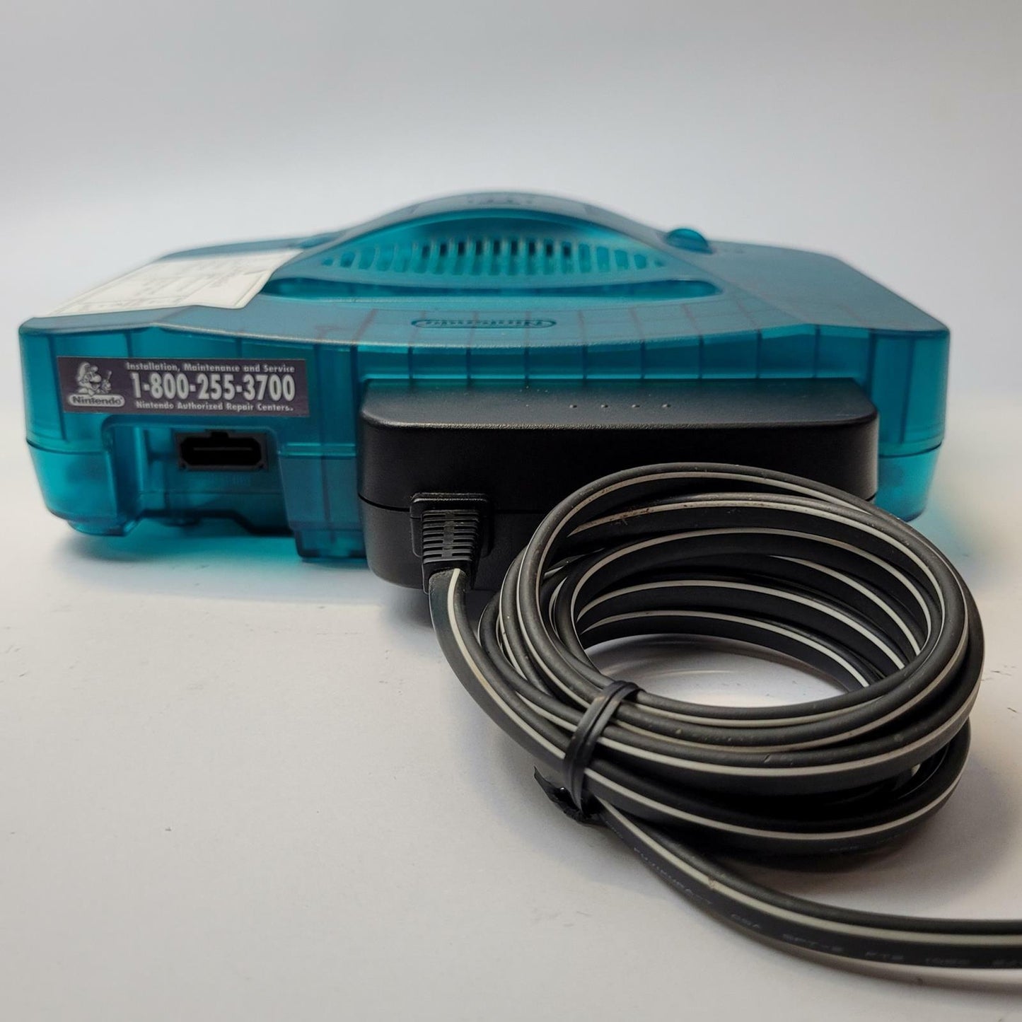 Nintendo 64 NUS-001 Video Game Console Basic Bundle (Ice Blue) | Grade B