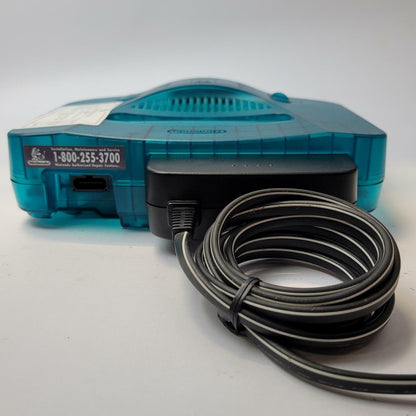 Nintendo 64 NUS-001 Video Game Console Basic Bundle (Ice Blue) | Grade B