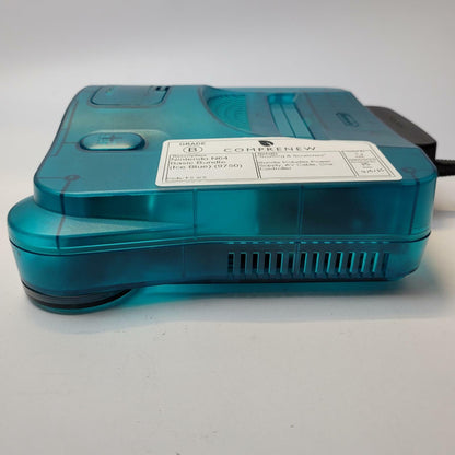 Nintendo 64 NUS-001 Video Game Console Basic Bundle (Ice Blue) | Grade B