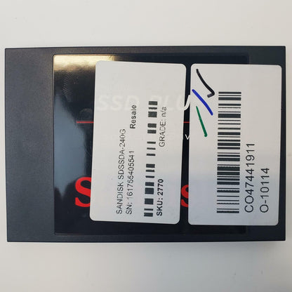 SanDisk SDSSDA-240G 240GB 2.5" SATA Internal SSD | Grade A | 9197