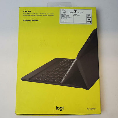 Logitech Create Y-B0007 Keyboard Case for iPad Pro 12.9" (Black) | Grade A