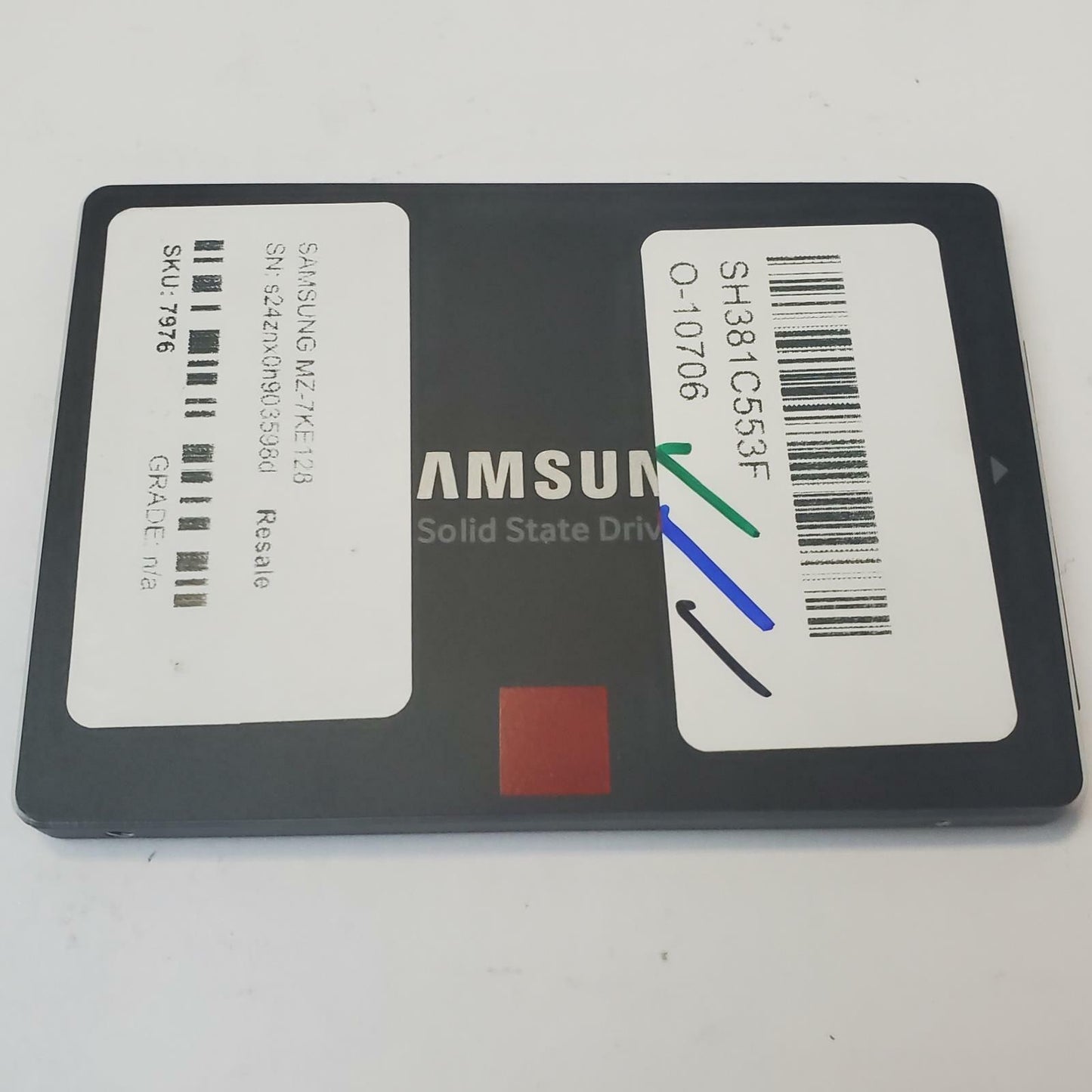 SAMSUNG MZ-7KE128 128GB 2.5" SATA Internal SSD | Grade A