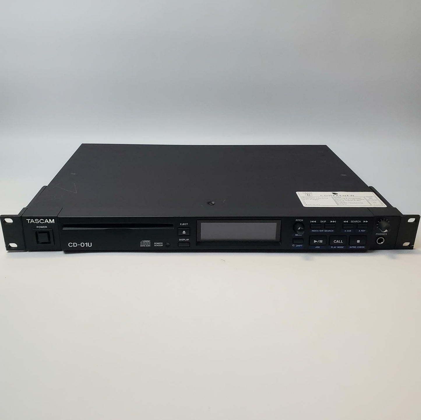 Tascam CD-01U Rack Mount CD Player | Grade B