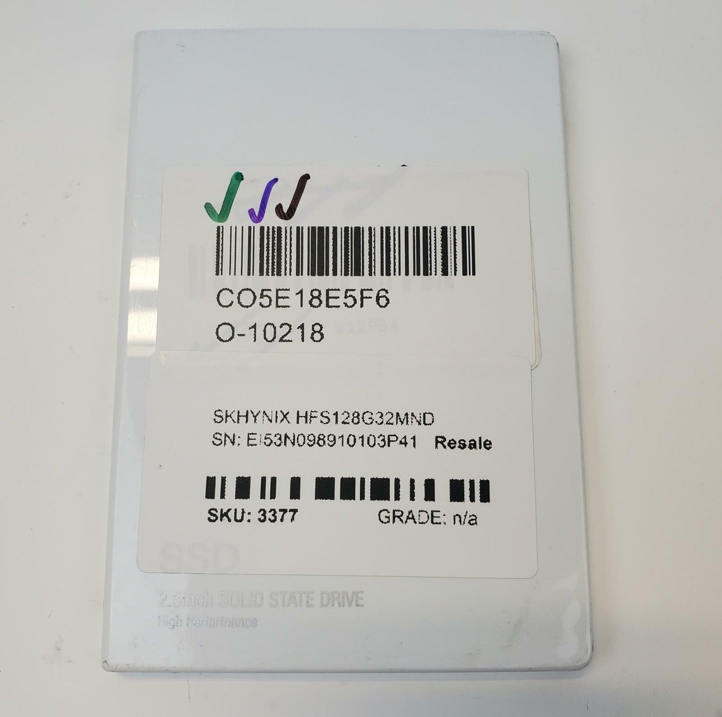 SK Hynix HFS128G32MND 128GB 2.5" SATA Internal SSD | Grade A | 7867