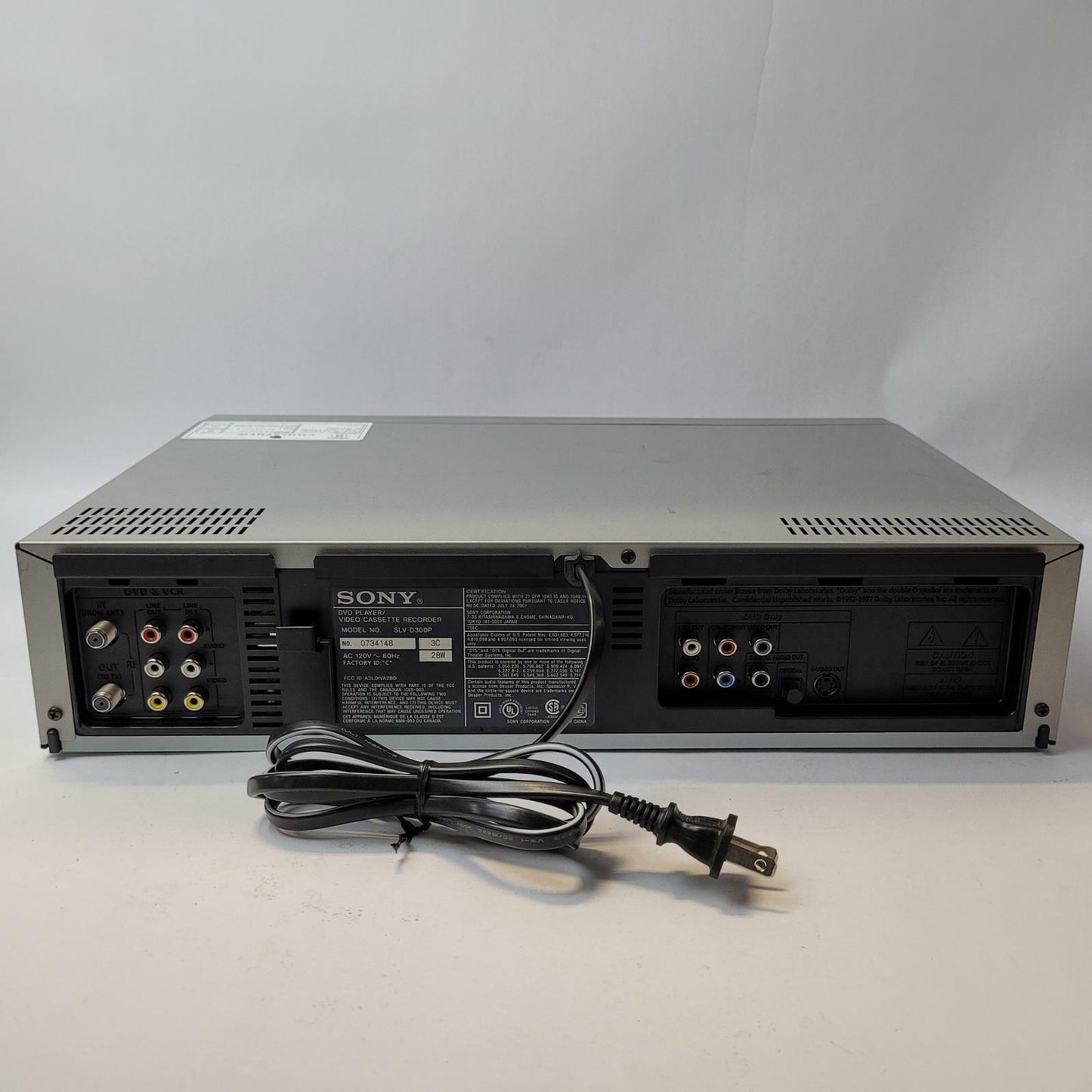 SONY SLV-D300P VCR/DVD Player + Remote | Grade B