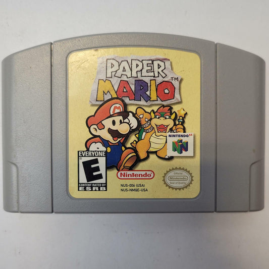 Nintendo 64 Game: Paper Mario | Grade B