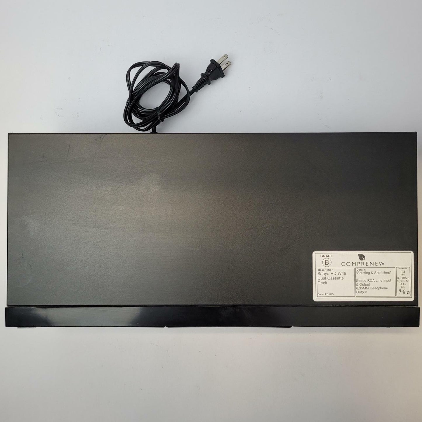 SANYO RD W49 Dual Cassette Deck | Grade B