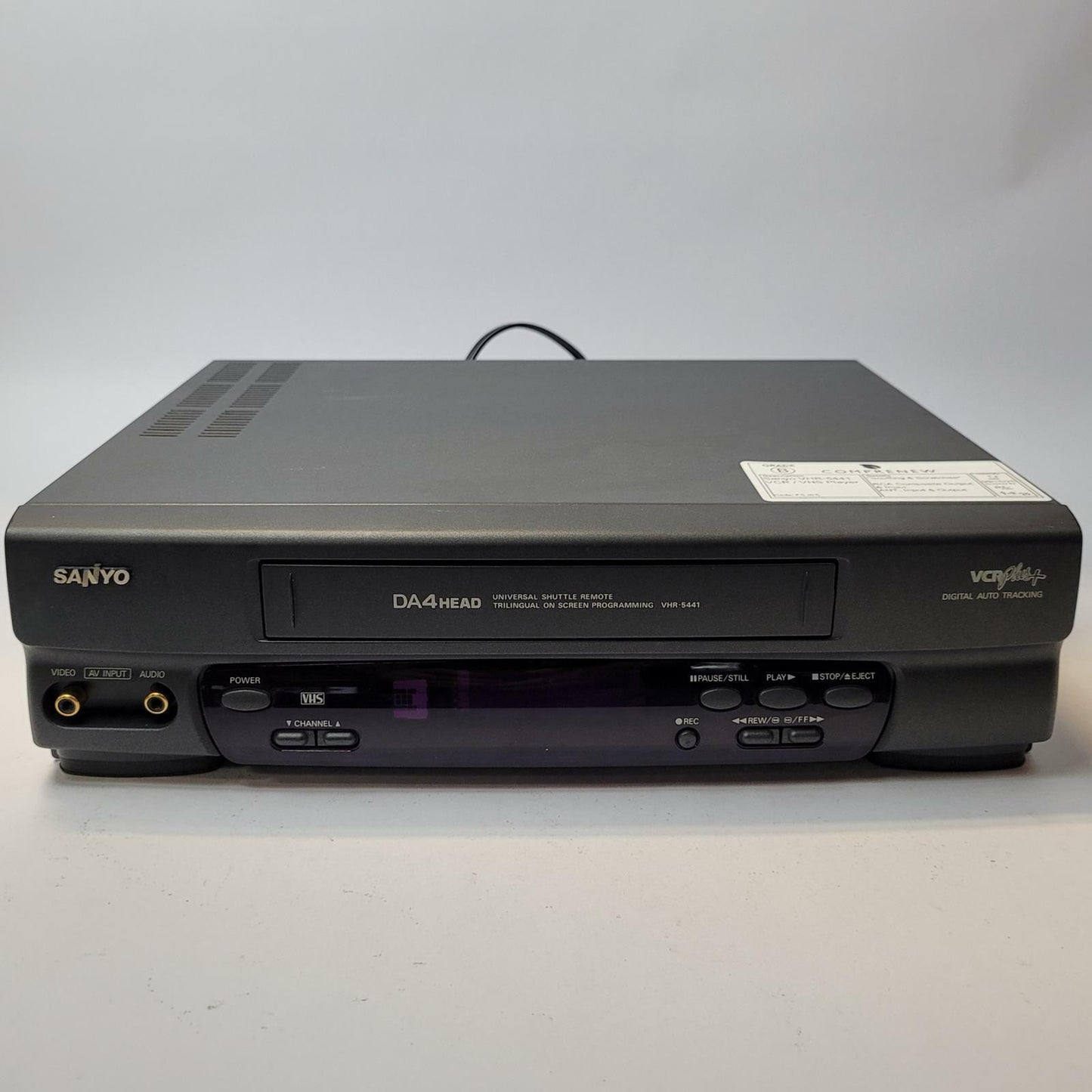 SANYO VHR-5441 VCR/VHS Player | Grade B