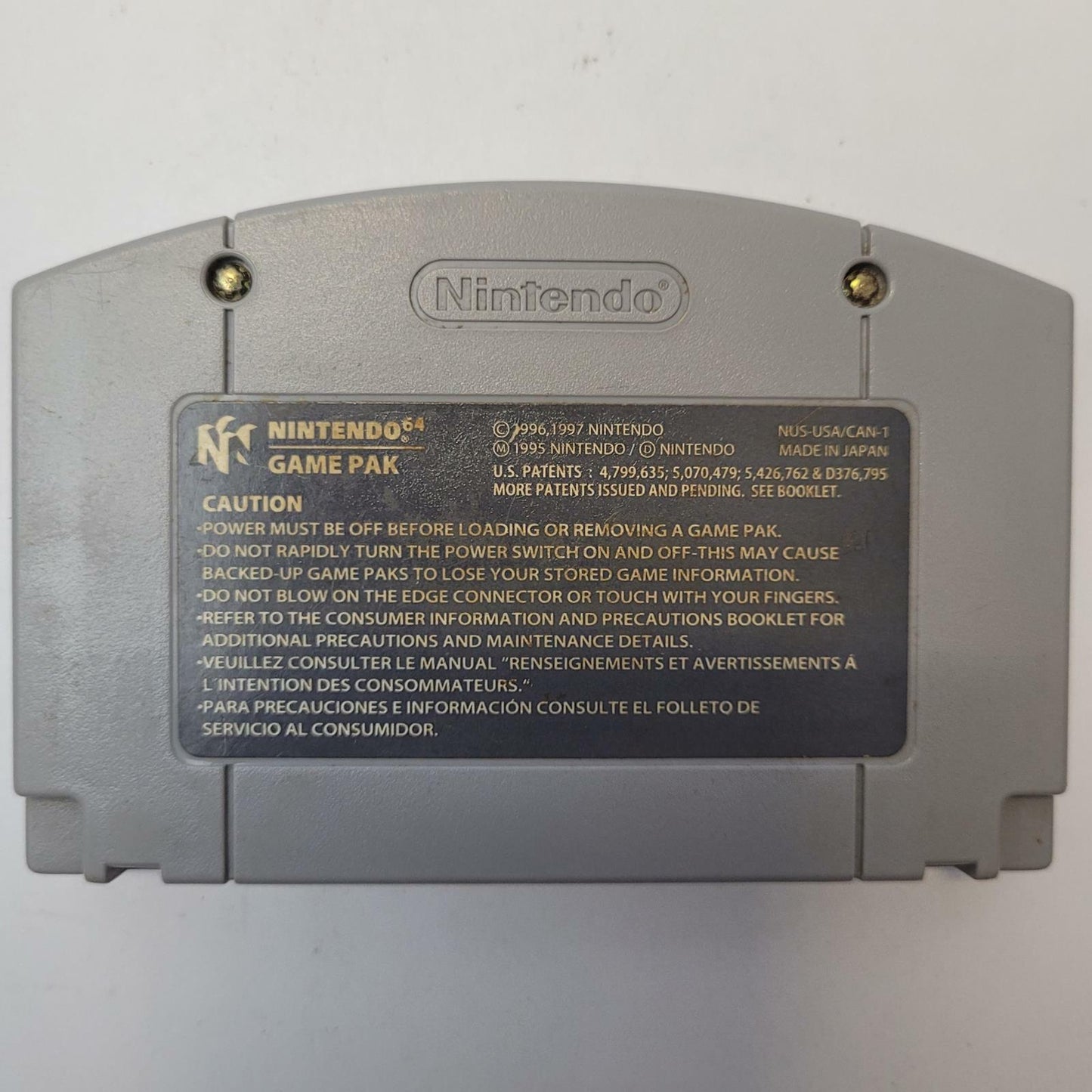 Nintendo 64 Game: Indiana Jones and the Infernal Machine | Grade B