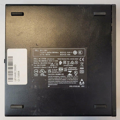 DELL OPTIPLEX 5090 Windows 11 Home I5-10500T 16GB RAM 256GB NVME | Grade C