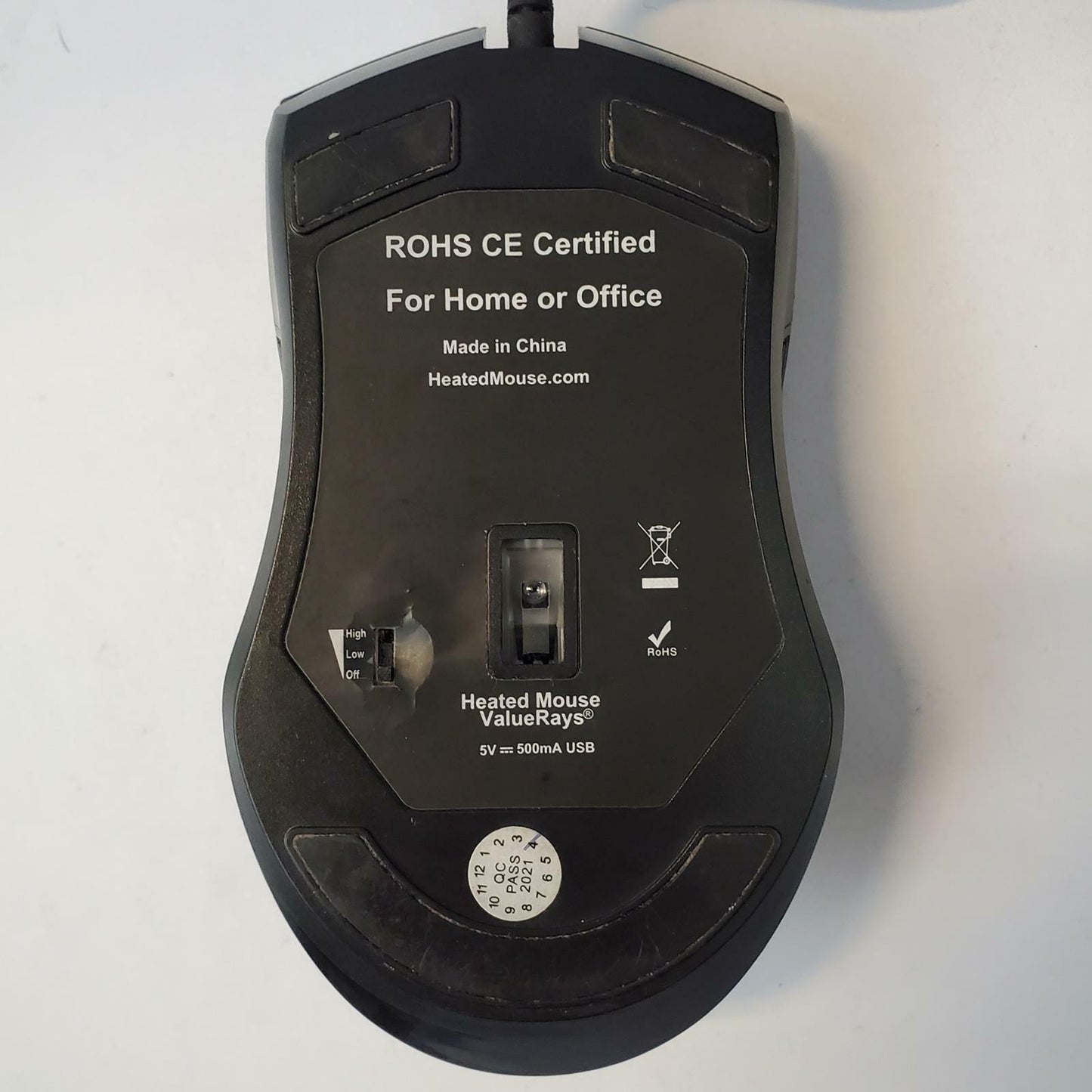 Valuerays USB-C Heated Mouse | Grade C