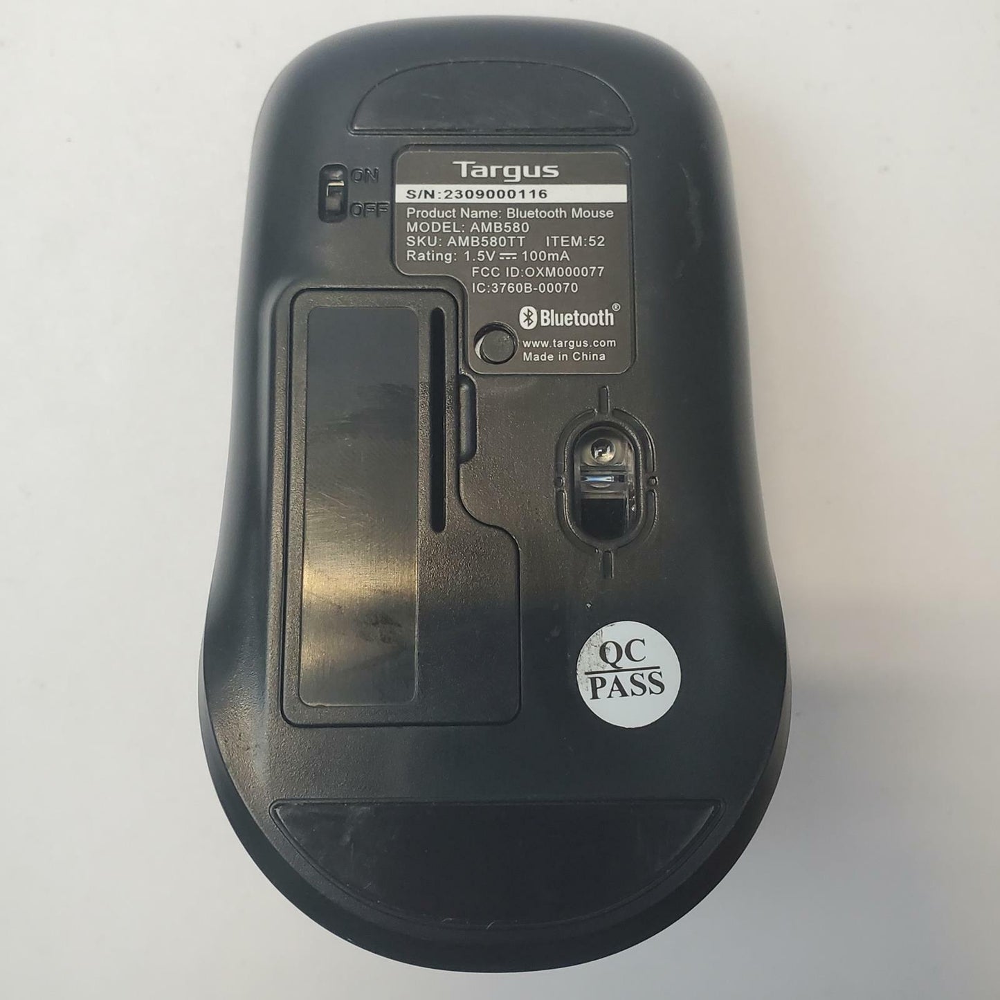 TARGUS AMB580 Bluetooth Wireless Mouse | Grade A