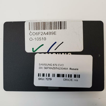 SAMSUNG 870 EVO MZ-77E500 500GB 2.5" SATA Internal SSD | Grade A