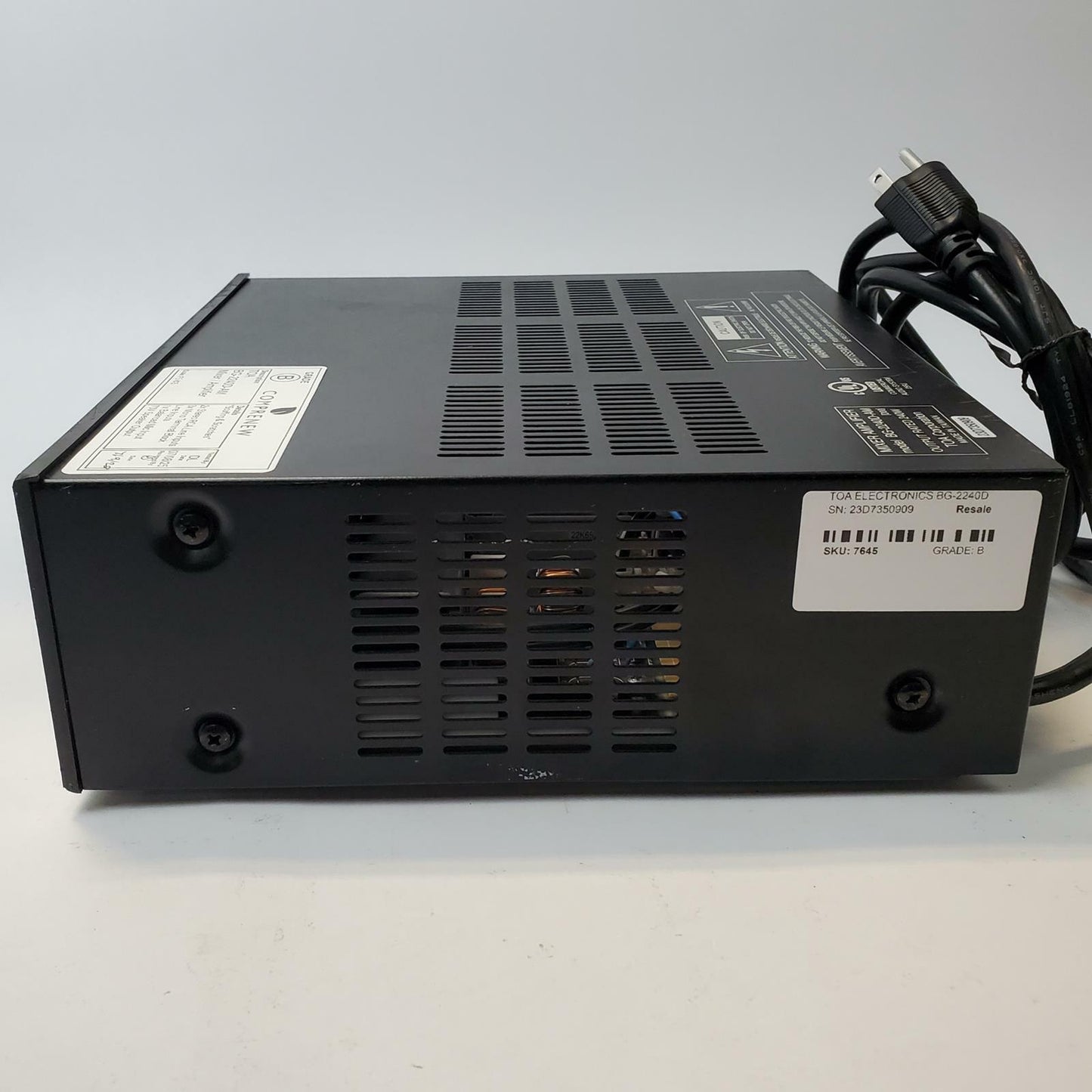 TOA BG-2240D-AM Mixer/Amplifier | Grade B