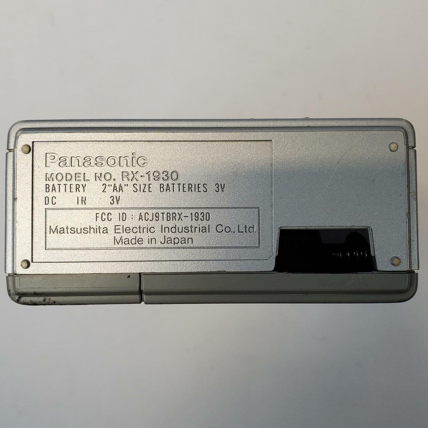 PANASONIC RX-1930 Portable Cassette Player | Grade B