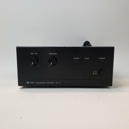 TOA ELECTRONICS BG-115 PA Amplifier | Grade B
