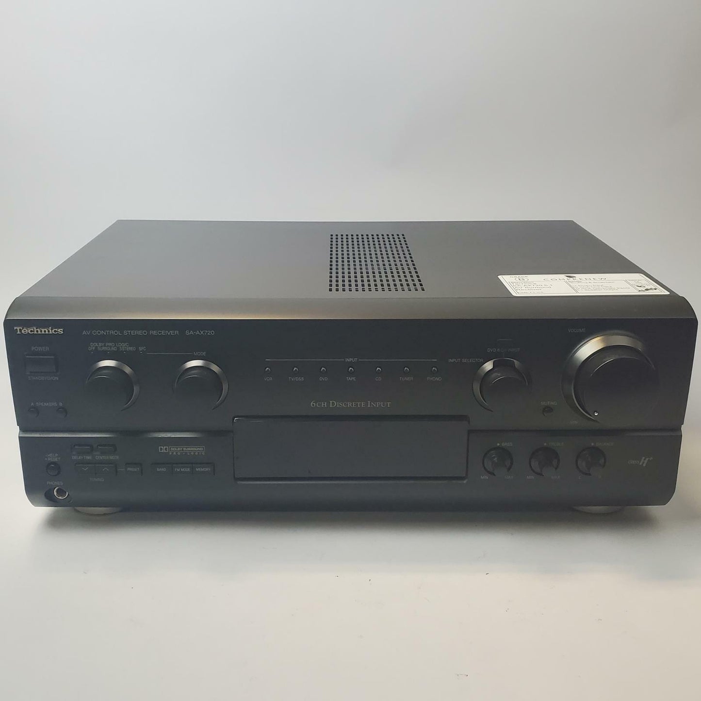 TECHNICS SA-AX720 5.1 AV Surround Receiver | Grade B