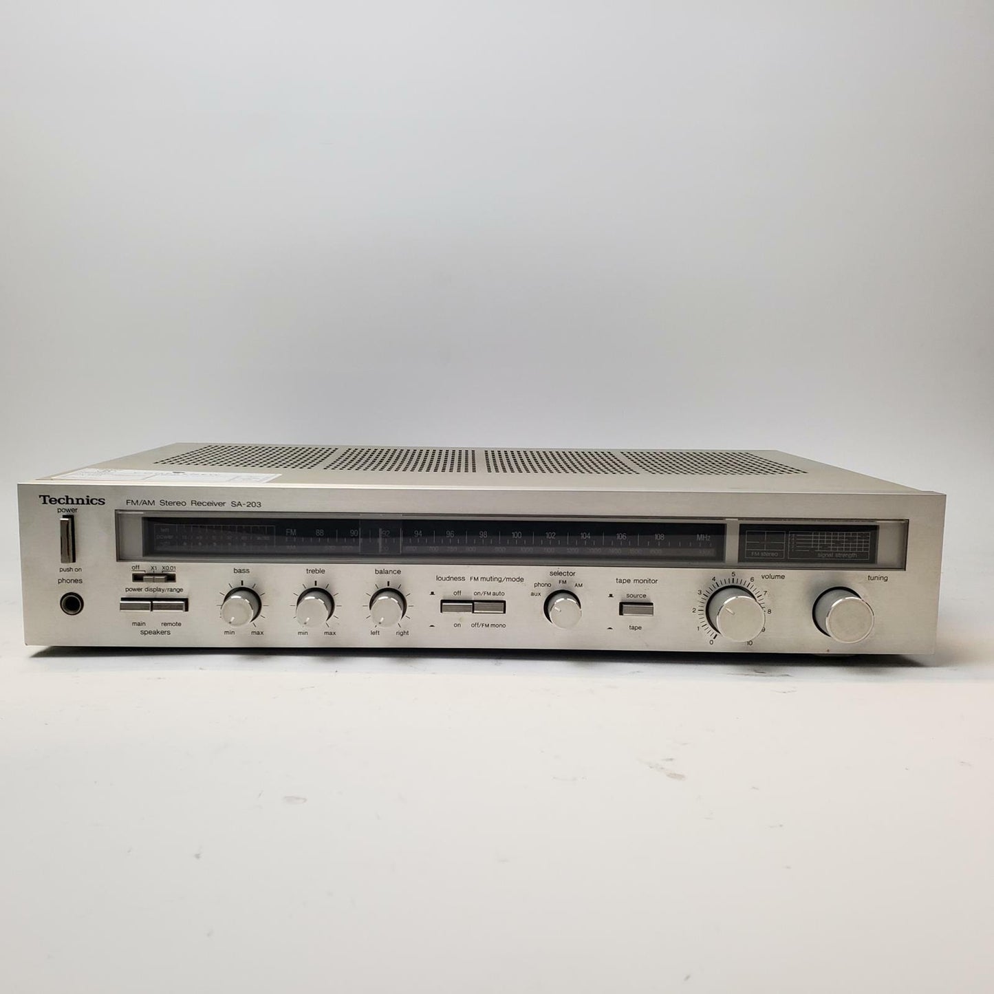TECHNICS SA-203 | FM / AM Radio Receiver | Grade B