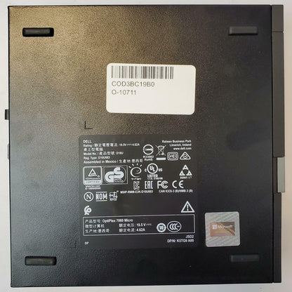DELL OPTIPLEX 7060 Win 11 Home i5-8500T 16GB RAM 180GB M.2 | Grade A