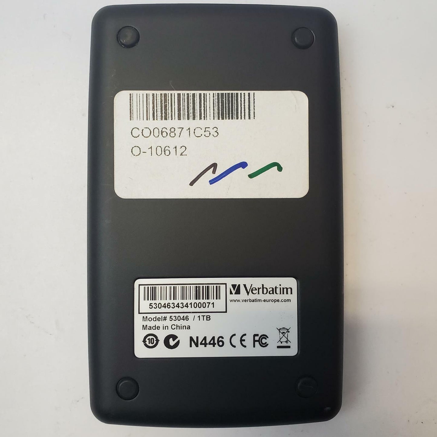 VERBATIM 53046 1TB 2.5" SATA External HDD | Grade C