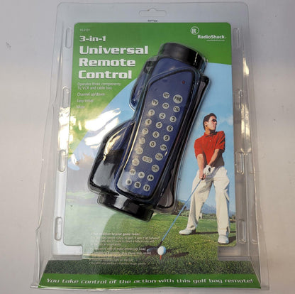 Radio Shack 3-In-1 Golf Bag Universal Remote | Grade A