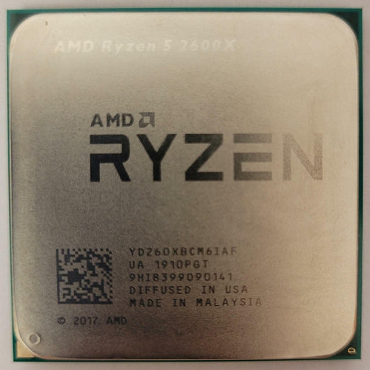 AMD RYZEN 5 2600X 3.60GHz Processor | Grade A