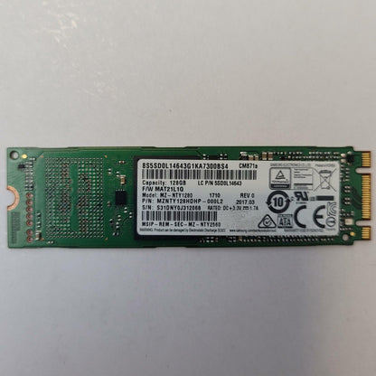 SAMSUNG MZ-NTY1280 128GB 2280 M.2 Internal SSD | Grade A