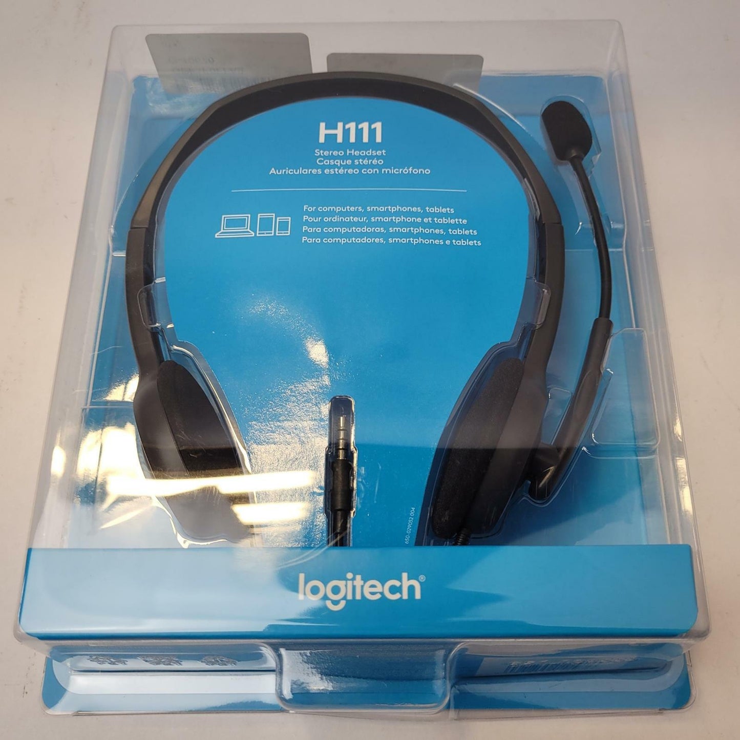 LOGITECH H111 3.5mm Wired Headset | Grade A