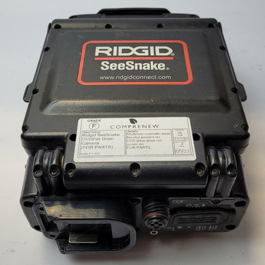 RIDGID SeeSnake DVDpak Drain Camera (for Parts) | Grade F