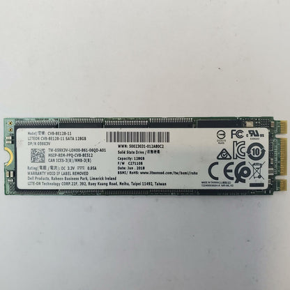 Lite-On CV8-BE128-11 128GB 2280 Gen3 M.2 Internal SSD | Grade A