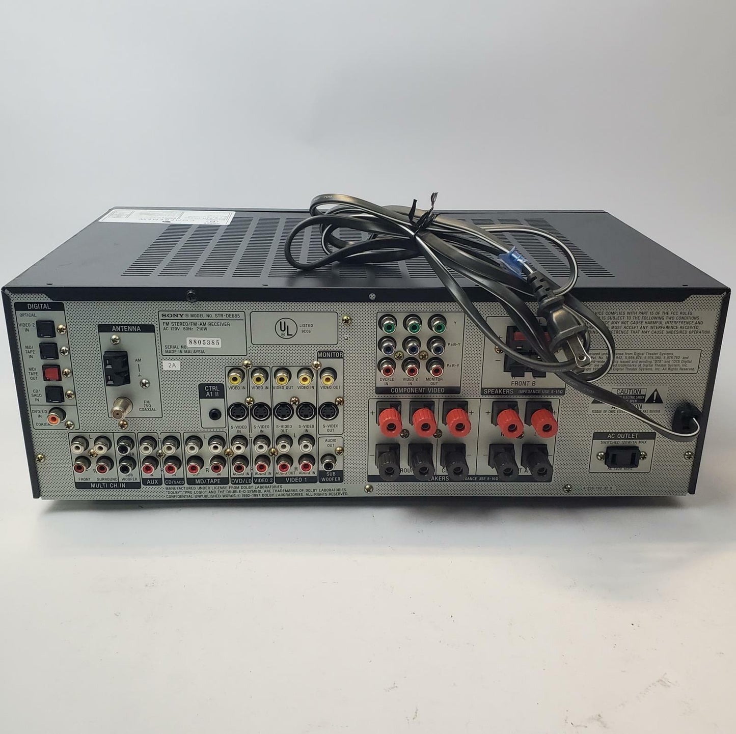 SONY STR-DE685 5.1 AV Surround Receiver | Grade B