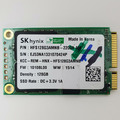 SK Hynix HFS128G3AMNB-2200A 128GB mSATA SSD | Grade A | 7744