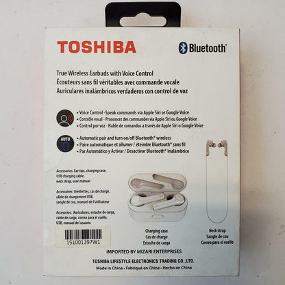 Toshiba Airpro Bluetooth Wireless Earbuds | Grade A