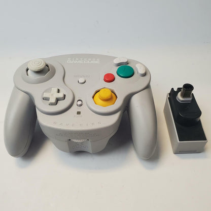 Nintendo GameCube WaveBird DOL-004 Wireless Controller + Receiver | Grade B