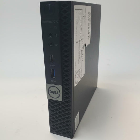 DELL OPTIPLEX 7070 Win 11 Home I3-8100T 8GB RAM 256GB NVME | Grade C