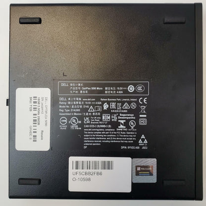 DELL OPTIPLEX 5090 Win 11 Home I5-10500T 16GB RAM 256GB NVME | Grade B
