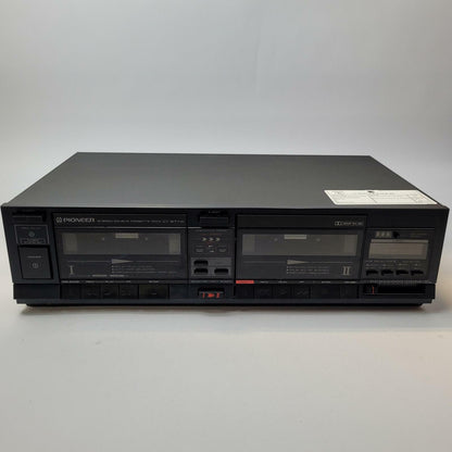 PIONEER CT-S77W Dual Cassette Deck | Grade B